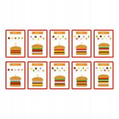 WOOPIE Wooden Burger Restaurant Puzzle