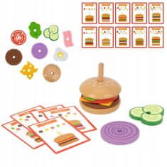 WOOPIE Wooden Burger Restaurant Puzzle