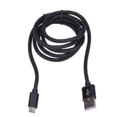 Solight USB kabel, USB 2.0 A konektor - USB B micro konektor, 1m