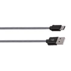 Solight USB-C kabel, USB 2.0 A konektor - USB-C 3.1 konektor, 1m