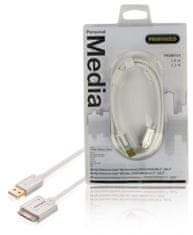 ProfiGold High Performance data kabel zástrčka Apple 30-pin - zástrčka USB A, 1 m PROM101