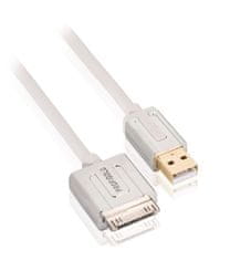 ProfiGold High Performance data kabel zástrčka Apple 30-pin - zástrčka USB A, 1 m PROM101