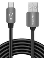 Krüger&Matz Kabel USB Kruger&Matz KM0324 USB / USB-micro 1m černý