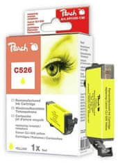 Peach kompatibilní cartridge Canon CLI-526Y, Yellow, 9 ml