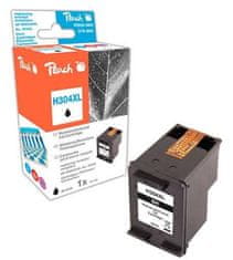 Peach kompatibilní cartridge HP N9K08AE, No 304XL, black, 11 ml