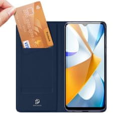 Dux Ducis Skin knížkové pouzdro na Xiaomi POCO C40 Blue