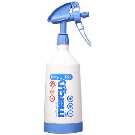 Kwazar  Mercury Super Pro+ 360 V1 BLUE dvojčinný postřikovač 1000 ml modrý