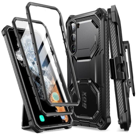 SUPCASE IBLSN Armorbox 2-Set pancéřové pouzdro na Samsung Galaxy S23 PLUS 5G Black