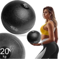 4FIZJO Slam ball 20kg, cvičení koule