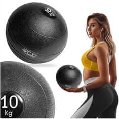 4FIZJO Slam ball 10 kg, cvičení koule