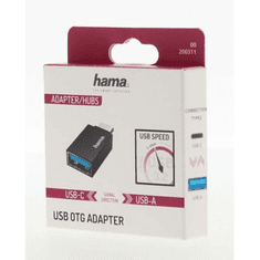 Hama redukce USB-C na USB-A (OTG), 5 Gb/s, kompaktní