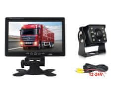 Xtech TFT-700X Parkovací a couvací set monitor s kamerou 12-24V 