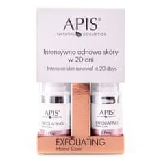 APIS Exfoliating Home Care - intenzivní obnova pleti za 20 dní, 10% emulze + 15% gel