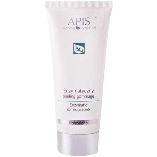 APIS Enzymatic peeling gommage - gelový peeling pro normální a citlivou pleť s vyhlazujícím efektem 200 ml