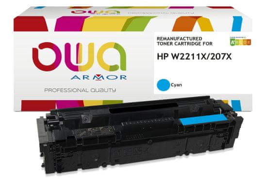 Armor OWA toner kompatibilní s HP W2211X, 2450st, modrá/cyan