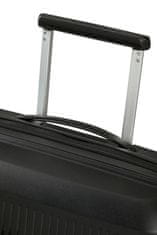 American Tourister Cestovní kabinový kufr na kolečkách AEROSTEP SPINNER 55 EXP Black