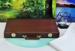 6072 Sada v dřevěném kufříku pro malé malíře 81 ks 13060