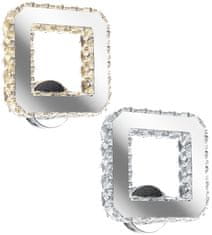 Toolight Nástěnná lampa Crystal Sconce LED Square APP415-W APP416-W