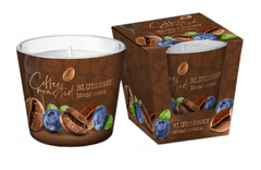 Bispol Bispol svíčka ve skle Coffe blueberry crema 115g