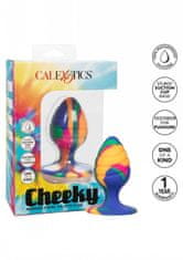 California Ex Novel CalExotics Cheeky Medium Swirl Plug - analní silikonový kolík