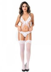 Daring Intimates Bra & Garter Panty Set - S/M