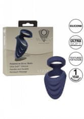 California Ex Novel CalExotics - Viceroy Perineum Dual Ring / Blue