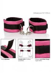 California Ex Novel CalExotics Tickle Me Pink Universal Cuffs / univerzální pouta