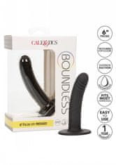 California Ex Novel CalExotics Boundless 15.25cm Ridged - silikonové dildo