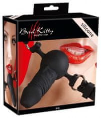 Bad Kitty Silicone Gag Ball / Silikonový roubík s dildem