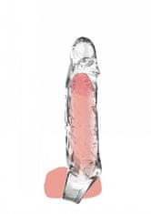 Toyjoy TOYJOY Extension Sleeve Medium / realistický návlek na penis - Transparentní