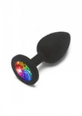 Toyjoy ToyJoy Rainbow Booty Jewel Small - analní silikonový kolík