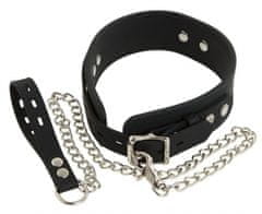 Bad Kitty Silicone Collar with Leash / obojek s vodítkem