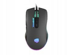 Natec Myš optická Fury Scrapper NFU-1699 6400 DPI RGB černá