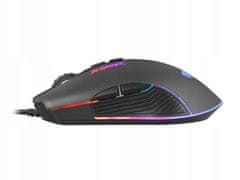 Natec Myš optická Fury Scrapper NFU-1699 6400 DPI RGB černá