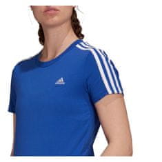 Adidas Tričko na trenínk modré S Essentials 3STRIPES