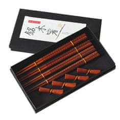 Northix Hůlky / Chopsticks s držákem - 4 páry 