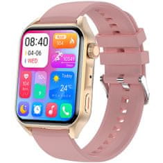 Wotchi AMOLED Smartwatch W280PKS - Pink