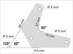 YATO Magnetické držáky svářečské 2ks 10kg