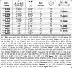 YATO Řetěz na motorovou pilu 14" 3/8"