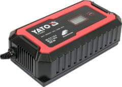 YATO Nabíječka s LCD displejem 6V / 2A, 12V / 10A