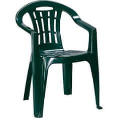 Židle Curver MALLORCA, zelená, plastová