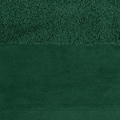 Eurofirany Ručník Julita 50x90 cm lahvově zelený