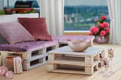 Eurofirany Velvet Chair Pillow" 40x40x6 cm Lilac "