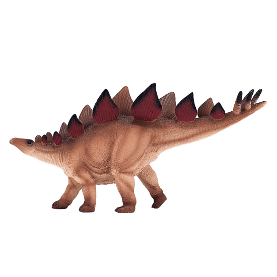 Mojo Fun figurka dinosaurus Stegosaurus červený