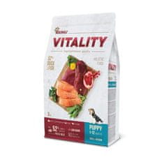 Akinu Akinu VITALITY pes štěně malé/střední - kachna a ryba 3kg