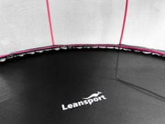 Lean-toys LEAN Sport Max 12ft trampolína černo-růžová