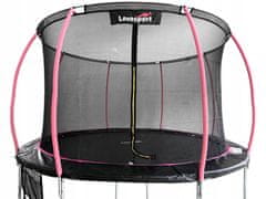 Lean-toys LEAN Sport Max 16ft trampolína černo-růžová