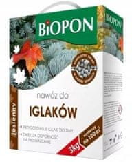 Biopon Podzimní hnojivo pro jehličnany granulované 3 kg