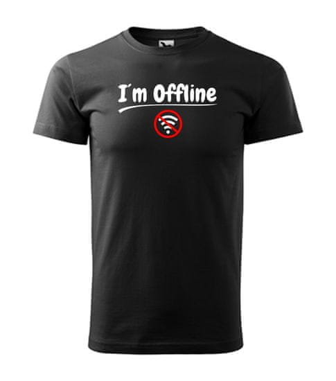 lavandes.cz Pánské tričko I´m Offline