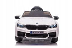 Lean-toys Auto Na Baterie BMW M5 DRIFT Bílá